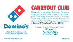 Domino's Carryout Club Card