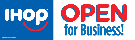 Open for Business Banner