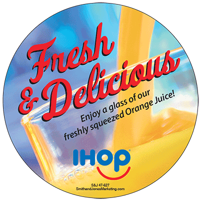 IHOP: Orange Juice Button